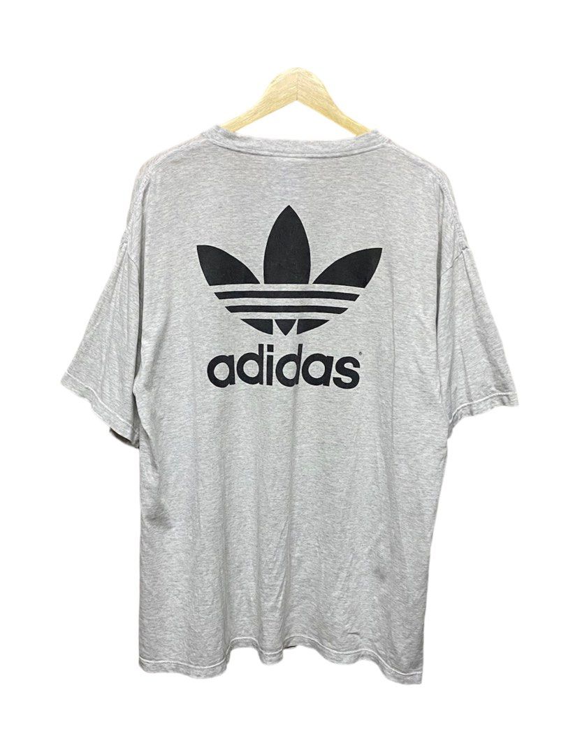 Adidas originals retro trefoil store logo t-shirt - collegiate gold
