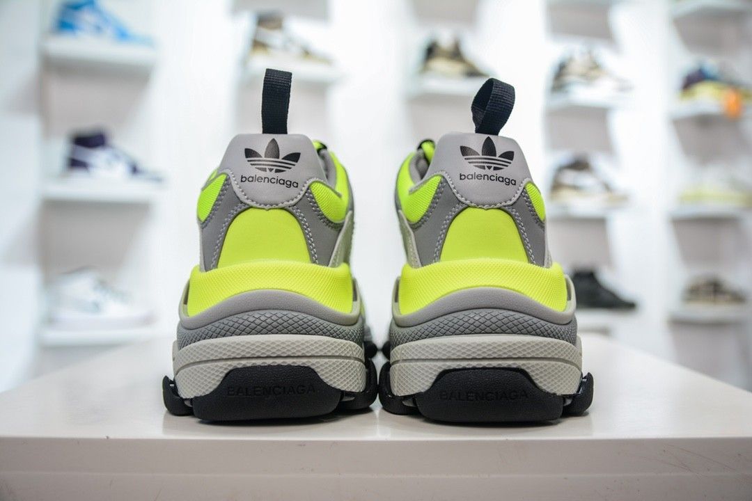 Adidas x Balenciaga Triple S Trainner “Fluo Yellow” (2022) 712821 