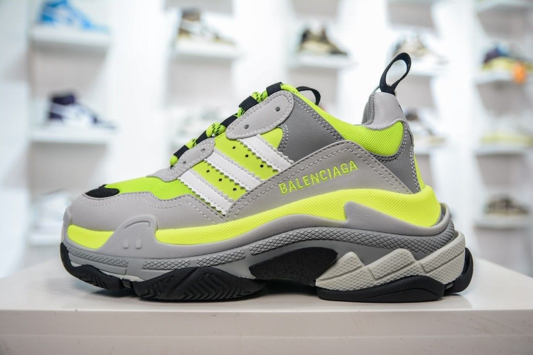 Adidas x Balenciaga Triple S Trainner Fluo Yellow 2022 712821