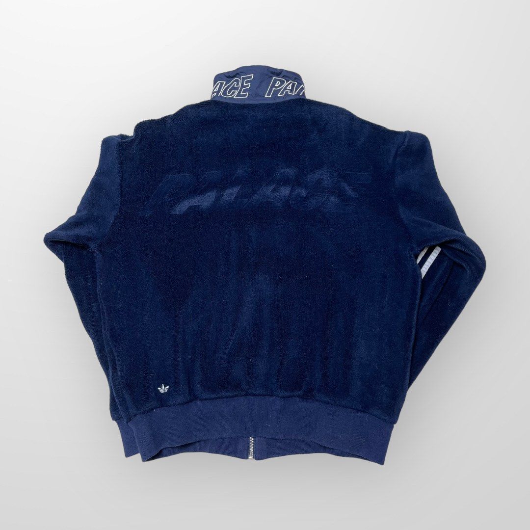 Adidas x Palace Fleece Jacket Men s Fashion Coats Jackets and