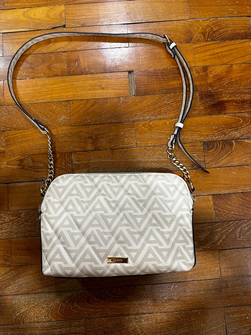 Aldo White Sling Bag, Women's Fashion, Bags & Wallets, Crossbody Bags