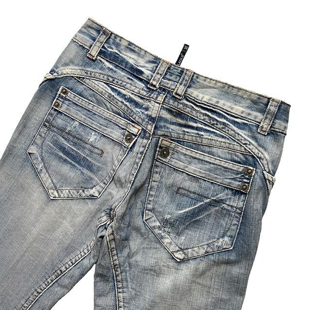 Jean Slim Born In California J1059TF Taille 26 Noir Et Gris Neuf