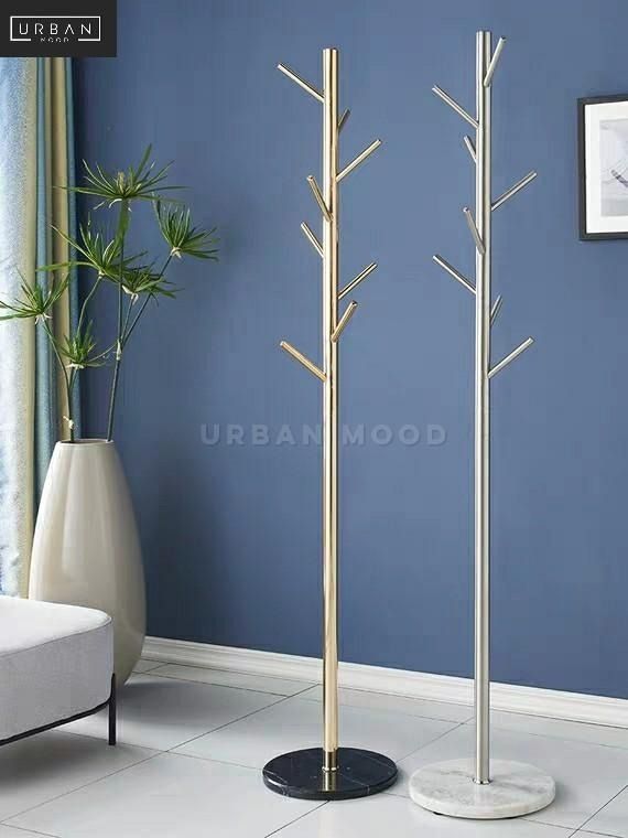 ASHBY Modern Gold Coat Rack Furniture Home Living Furniture Shelves Cabinets Racks on Carousell