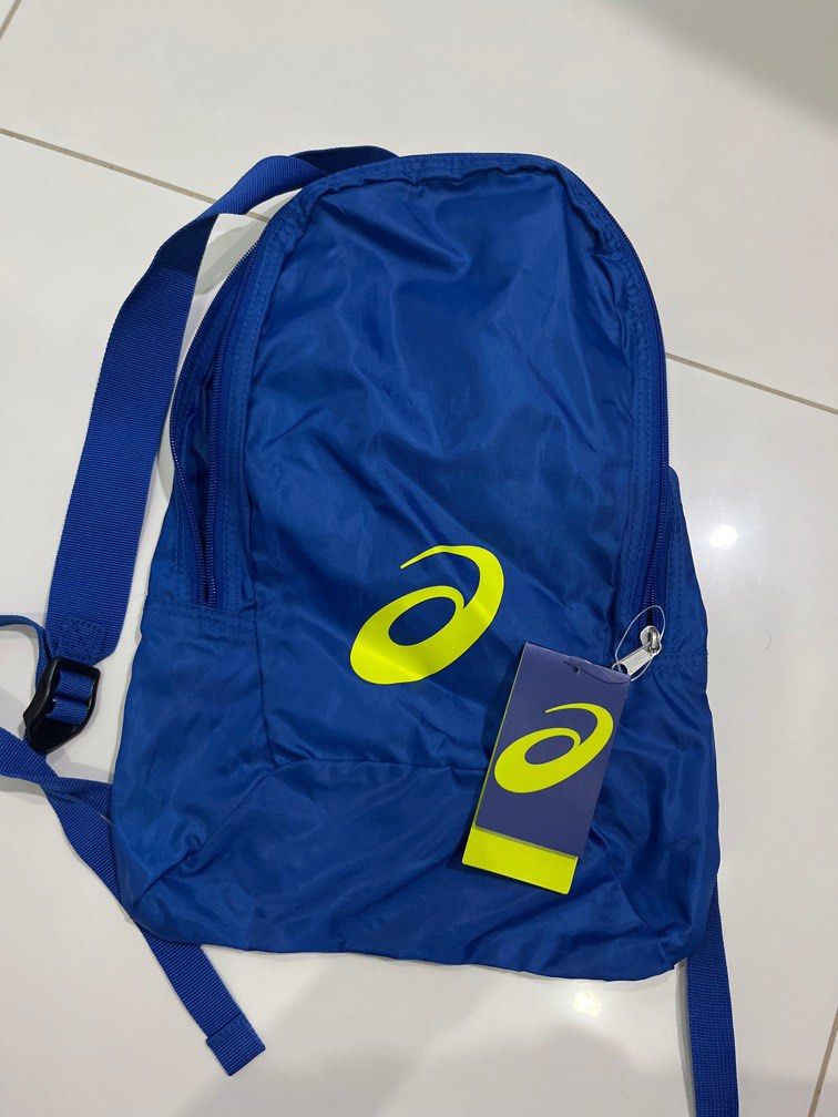 Asics Pocketable Sports Bag Men s Fashion Bags Backpacks on Carousell