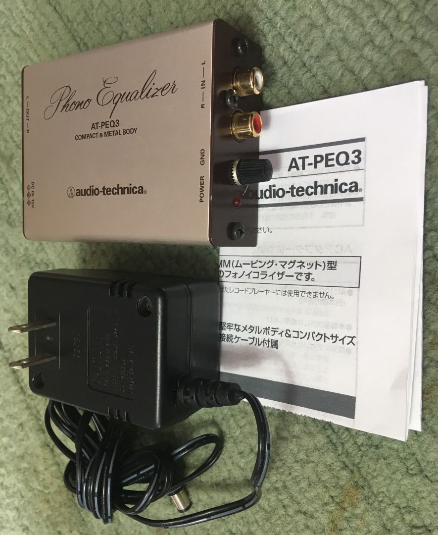 Audio Technica ATPEQ3 phono preamp, Audio, Soundbars, Speakers