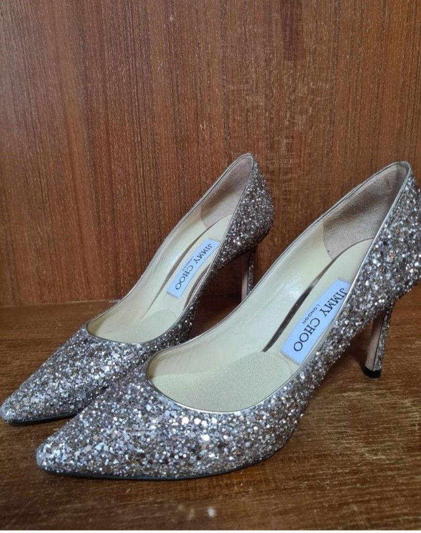 Glitter jimmy choo store heels