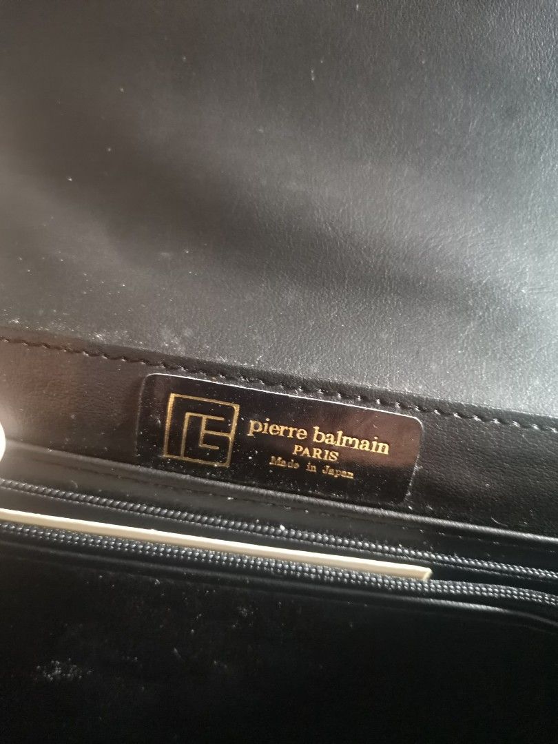 Authentic Pierre Balmain (Category: Luxury Bags & Wallets) located in Quezon City. Submitted by emsparkle (Listing ID 1241767410, Image 2). Description: Almost new With authenticity paper Pass to lowballers.