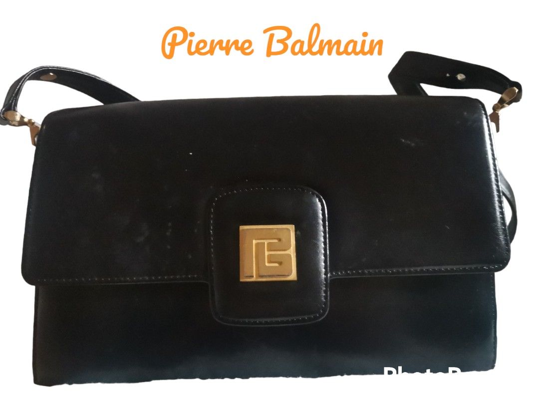 Authentic Pierre Balmain (Category: Luxury Bags & Wallets) located in Quezon City. Submitted by emsparkle (Listing ID 1241767410, Image 1). Description: Almost new With authenticity paper Pass to lowballers.