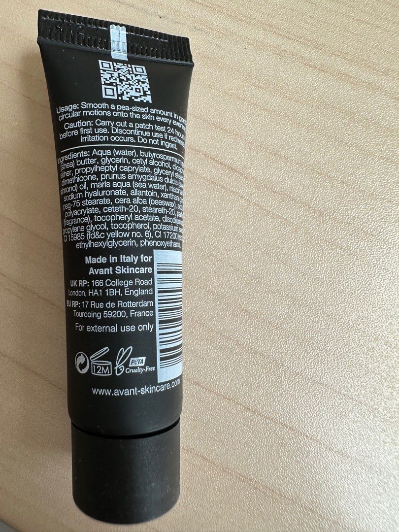 Avant Deluxe Hyaluronic Acid Vivifying Face & Eye Night Cream 10ml