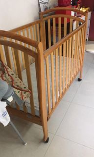 Baby Cot Solid Wood