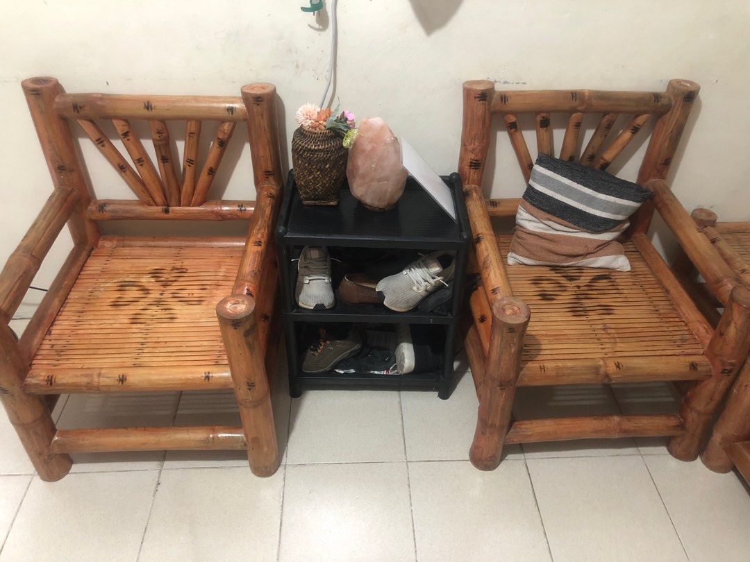 Bamboo sala set on Carousell