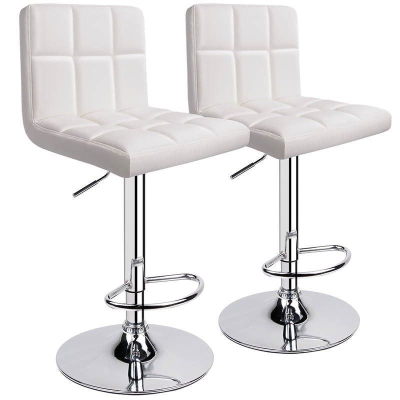 Bar Stools Breakfast Dining Chairs for Kitchen Island Bench Bar (Category: Chairs) located in San Pablo. Submitted by abw4reyes (Listing ID 1241775106, Image 1). Description: Bar Stools Breakfast Dining Chairs for Kitchen Island Bench Bar * 1 High and 2 High Chairs FEATURES: * DURABLE & STURDY -- Made of breathable PU leather seat and solid chrome steel frame, which is very stable and guarantees long service life. Double Stitching Square Back Wit