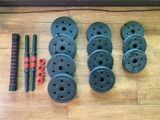 Barbell to Dumbell Set