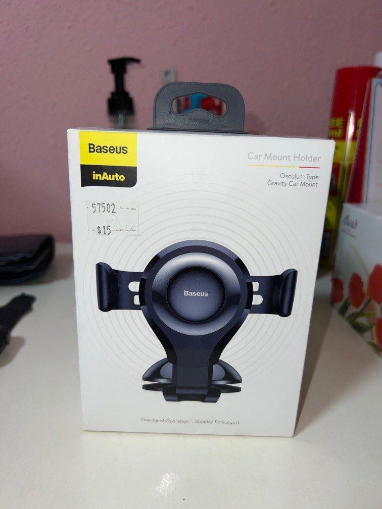 Baseus Car Mount Holder, Car Accessories, Accessories on Carousell