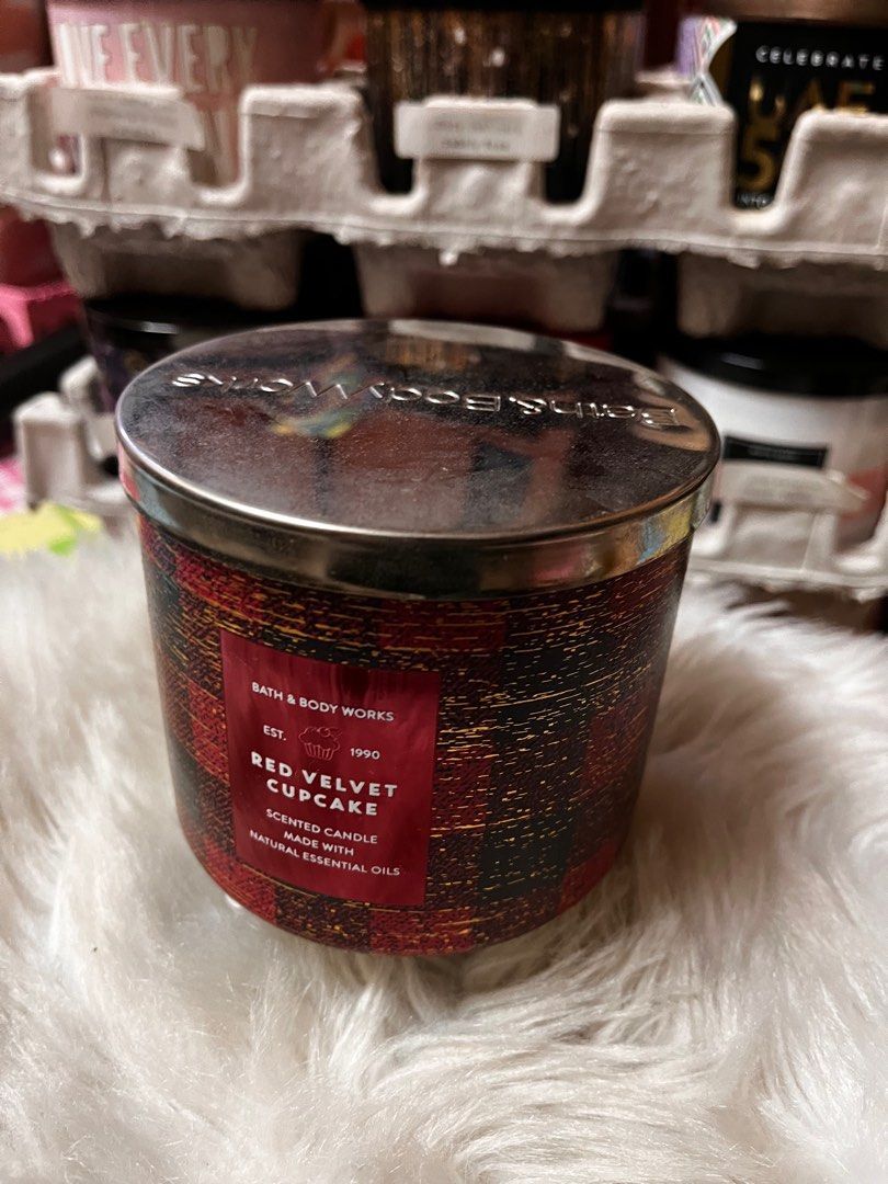 Bath & Body Works Red Velvet Cupcake, Furniture & Home Living, Home