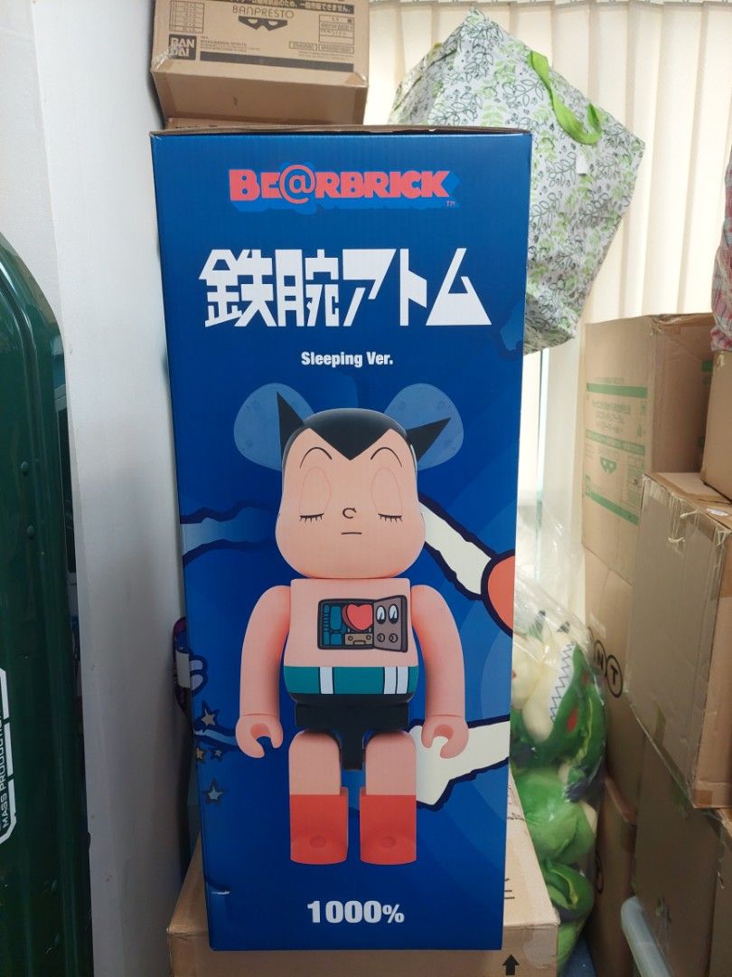 全新現貨』bearbrick 阿童木Astro Boy 睡覺1000% BE@RBRICK ﾍﾞｱﾌﾞﾘｯｸ
