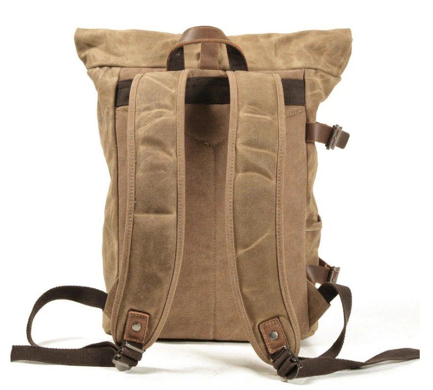 Biker Canvas Backpack 20L Men s Fashion Bags Backpacks on