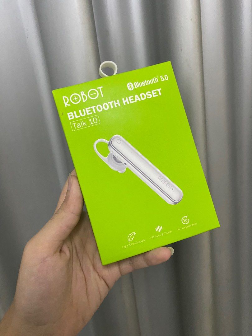 Bluetooth headset ROBOT Talk 10 Elektronik Audio di Carousell