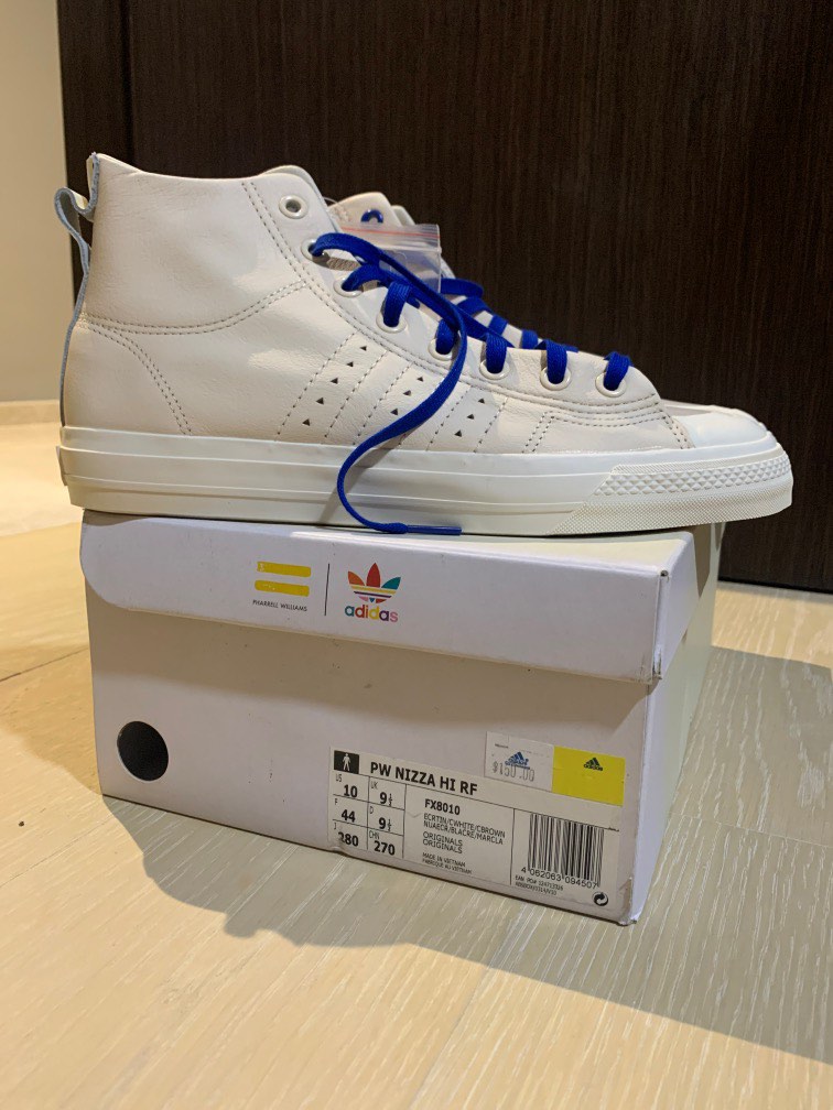 BNIB: Adidas Sneakers! Pharrell Williams Nizza HI RF, Men's Fashion,  Footwear, Sneakers on Carousell