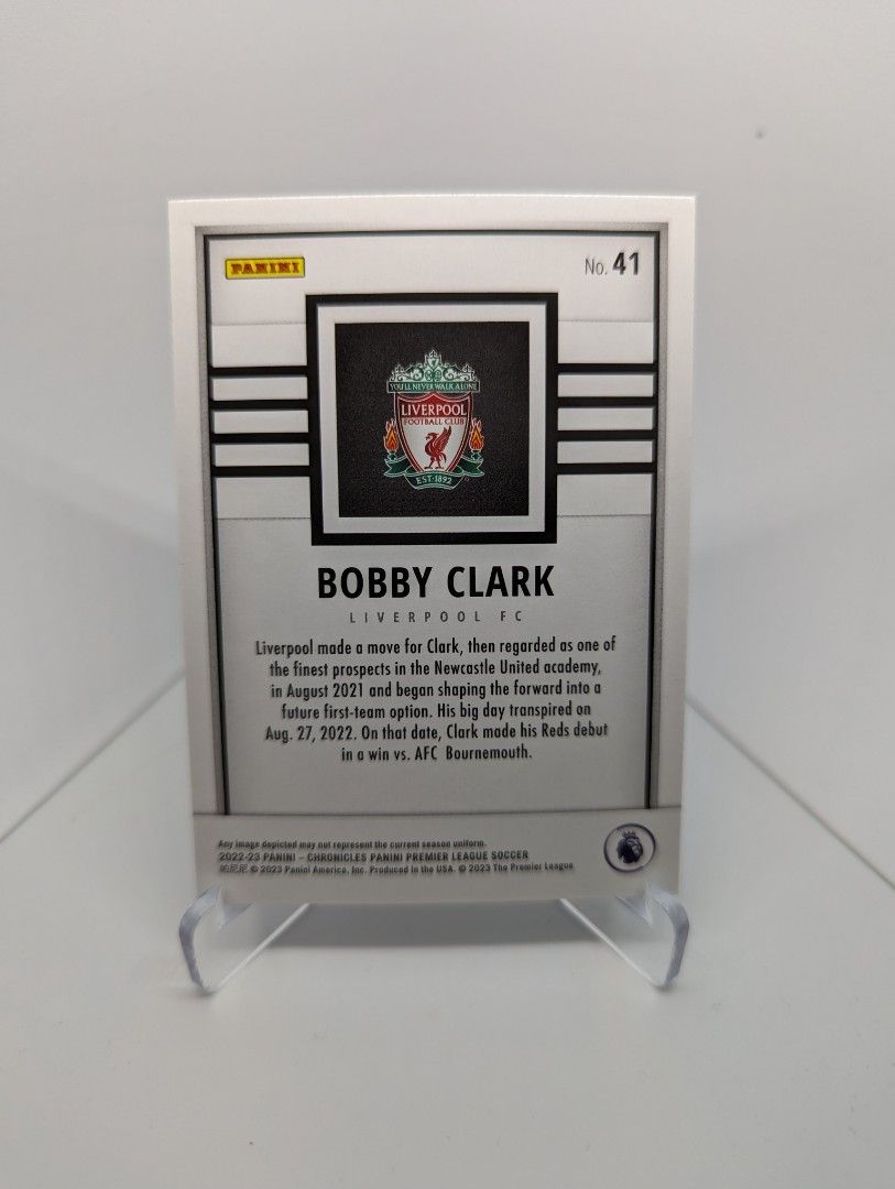 2022-23 Panini Revolution Bobby Clark - Liverpool FC RC