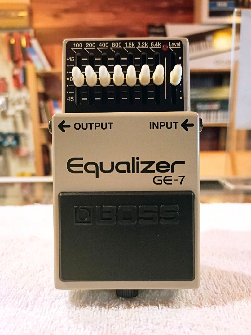 Boss pedals made in Malaysia Boss GE7 Graphic Equalizer guitar effect pedal boss equalizer