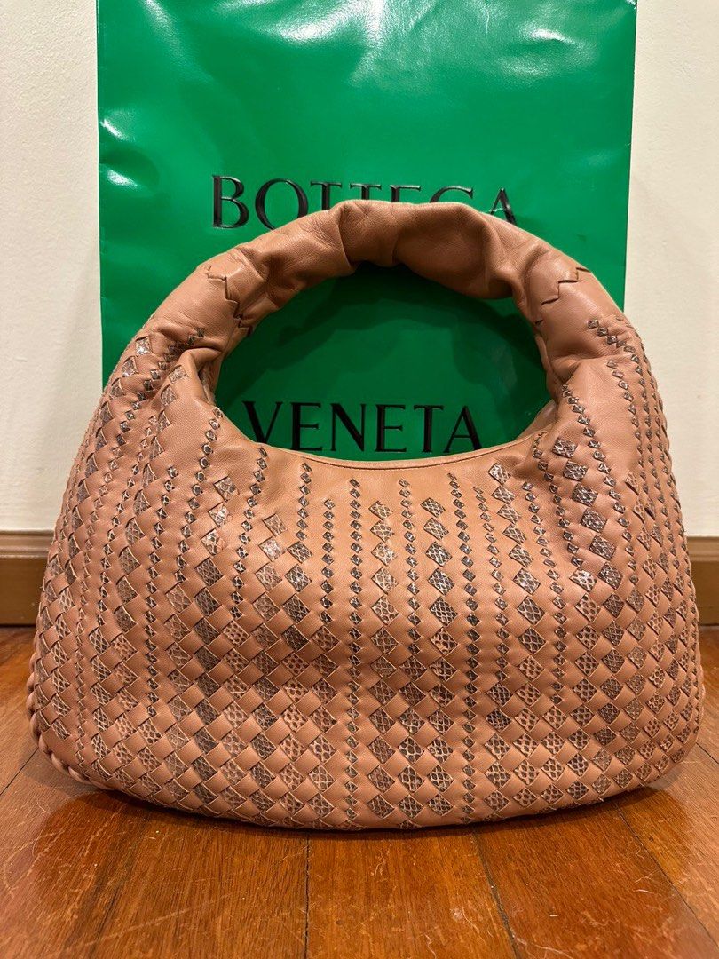 Sell Bottega Veneta Sloane Snakeskin Hobo Bag - Multicolor | HuntStreet.com