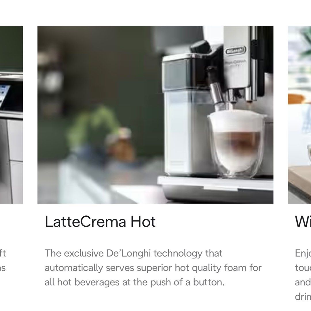 DeLonghi PrimaDonna Elite wifi operated bean-to-cup coffee machine -  FoodBev Media