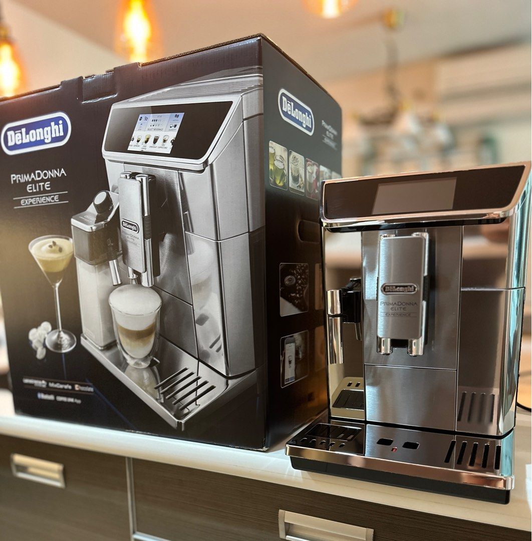 DeLonghi PrimaDonna Elite wifi operated bean-to-cup coffee machine -  FoodBev Media