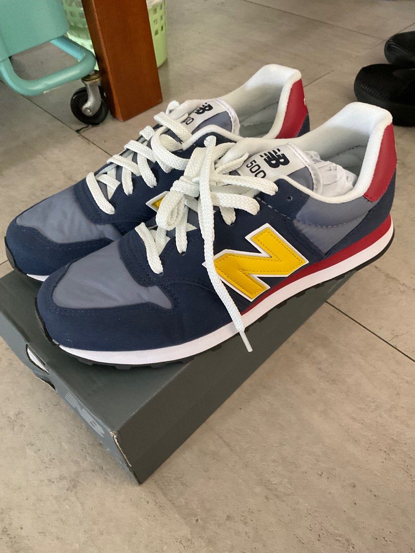 New balance 565 navy yellow new arrivals