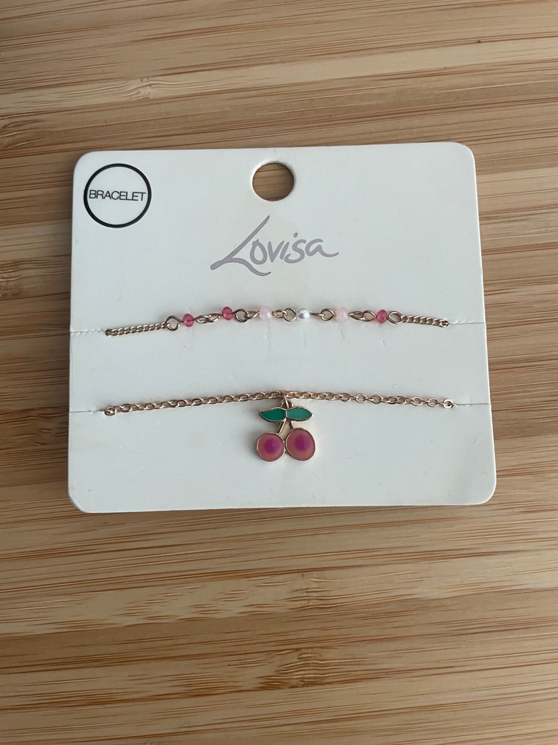 brand new lovisa rose gold bracelet set, Women's Fashion, Jewelry