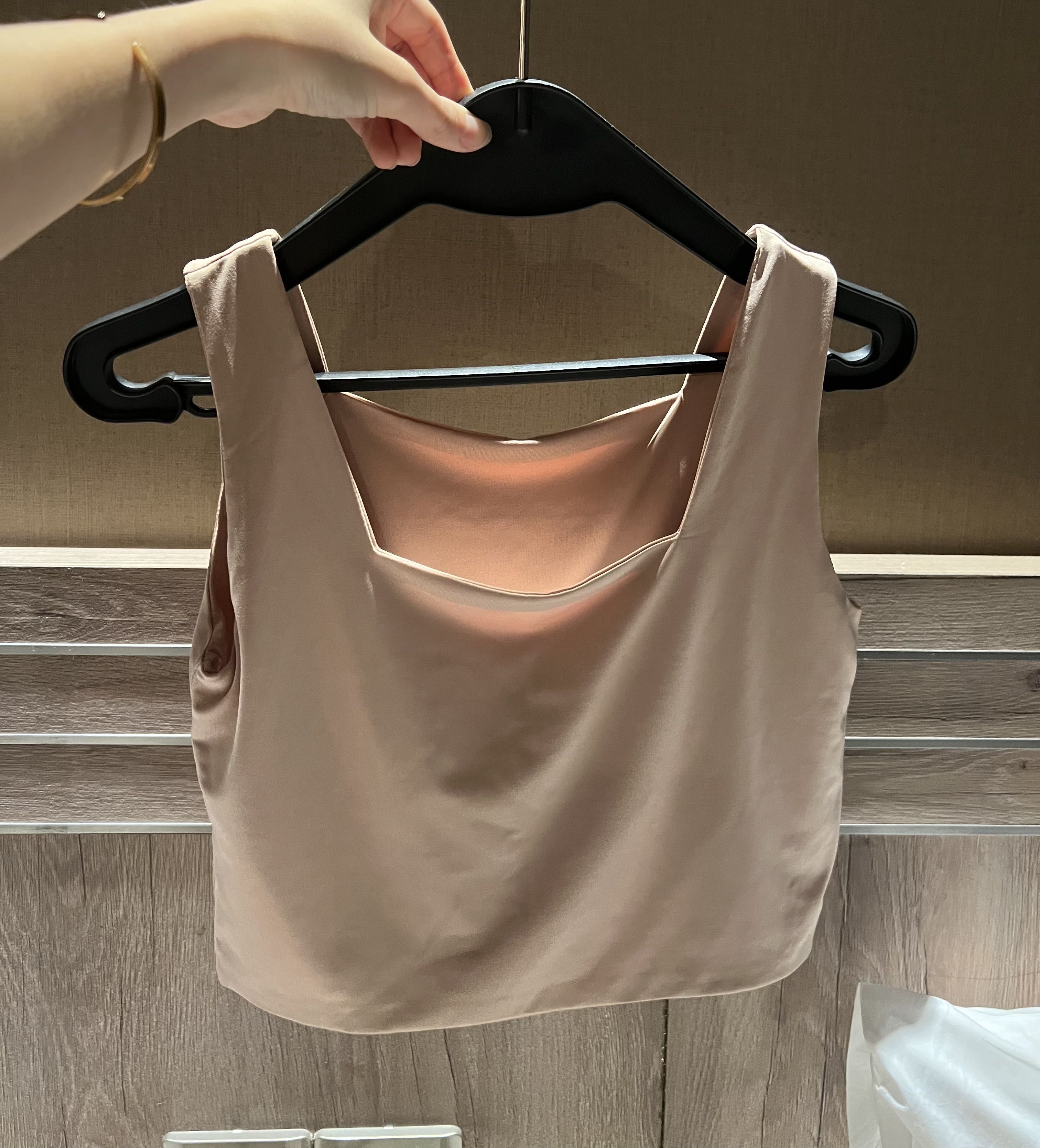 Brand new Nude square crop top #hnm #zara #croptop #squaretop #nudetop