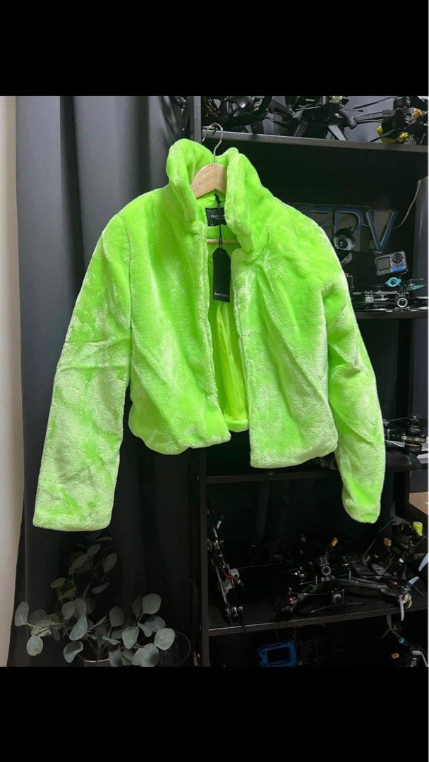 Brave soul faux fur jacket outlet