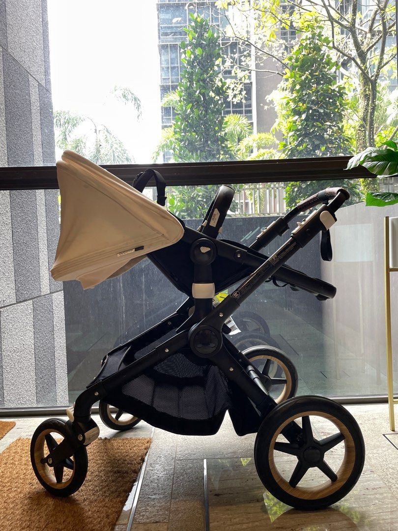 Bugaboo fox wood wheels top