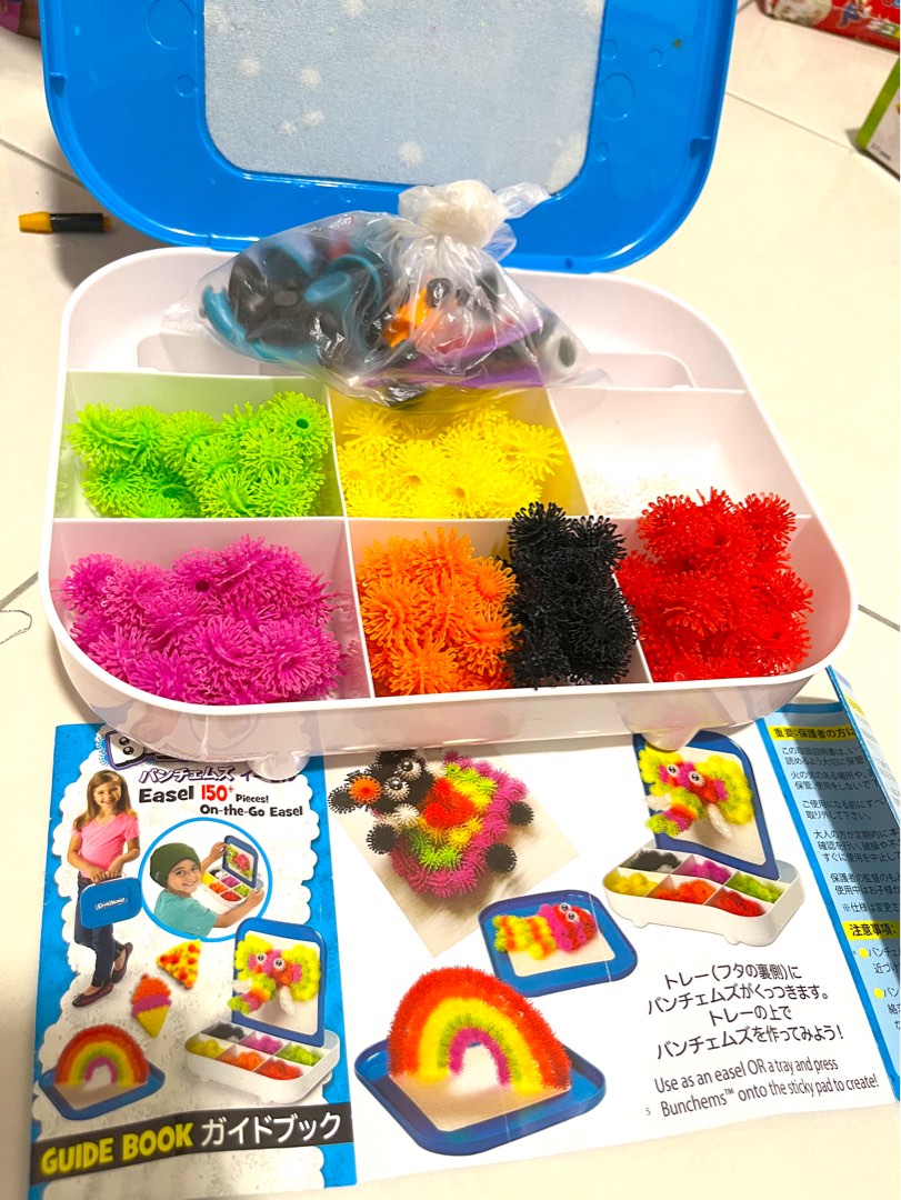 Bunchems On The Go Easel Toy