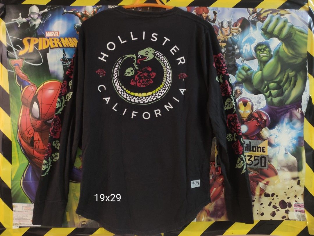 Hollister california top long sleeve