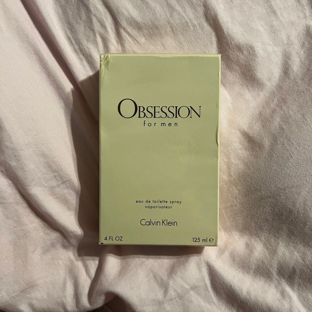  Calvin Klein Obsession for Men Eau de Toilette, 4 Fl Oz :  Calvin Klein: Beauty & Personal Care