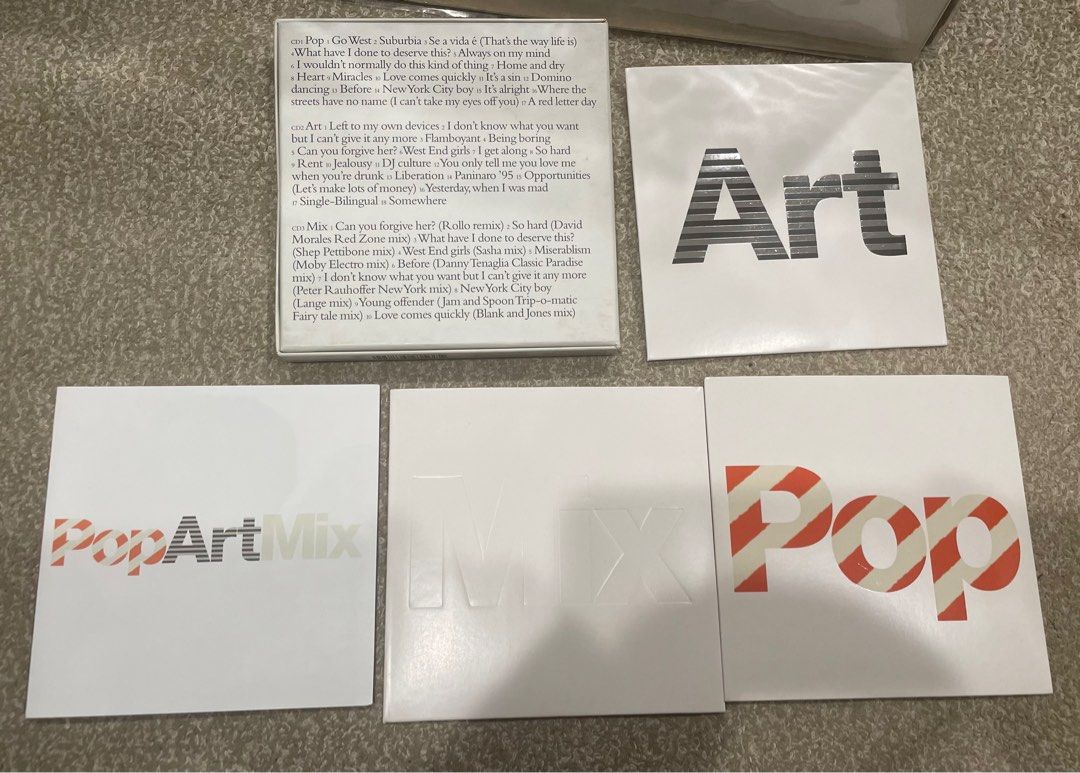 CD pop, dance, electronic Pet Shop Boys Pop Art, SPECIAL LIMITED