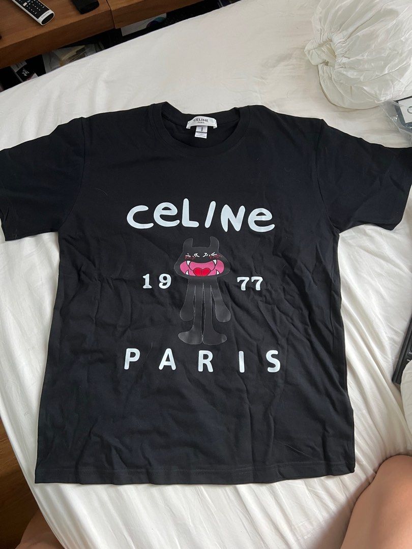 Celine T-shirt in Gray for Men