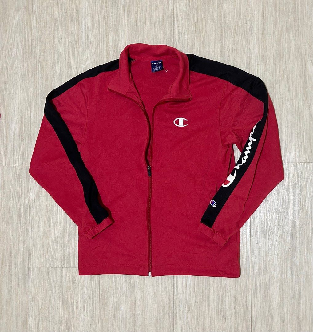 Red champion hotsell jackets