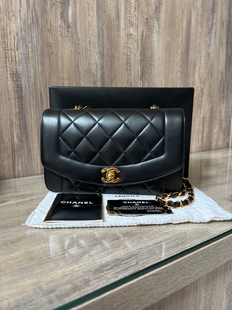 Chanel diana hotsell small