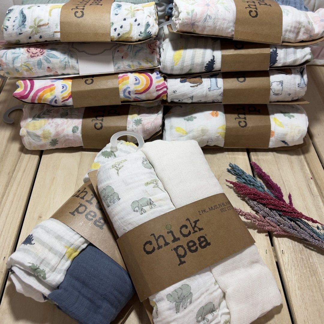 Chickpea clearance muslin blankets