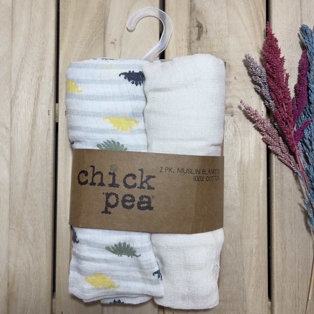 Chickpea kyle deena muslin blanket 36x40