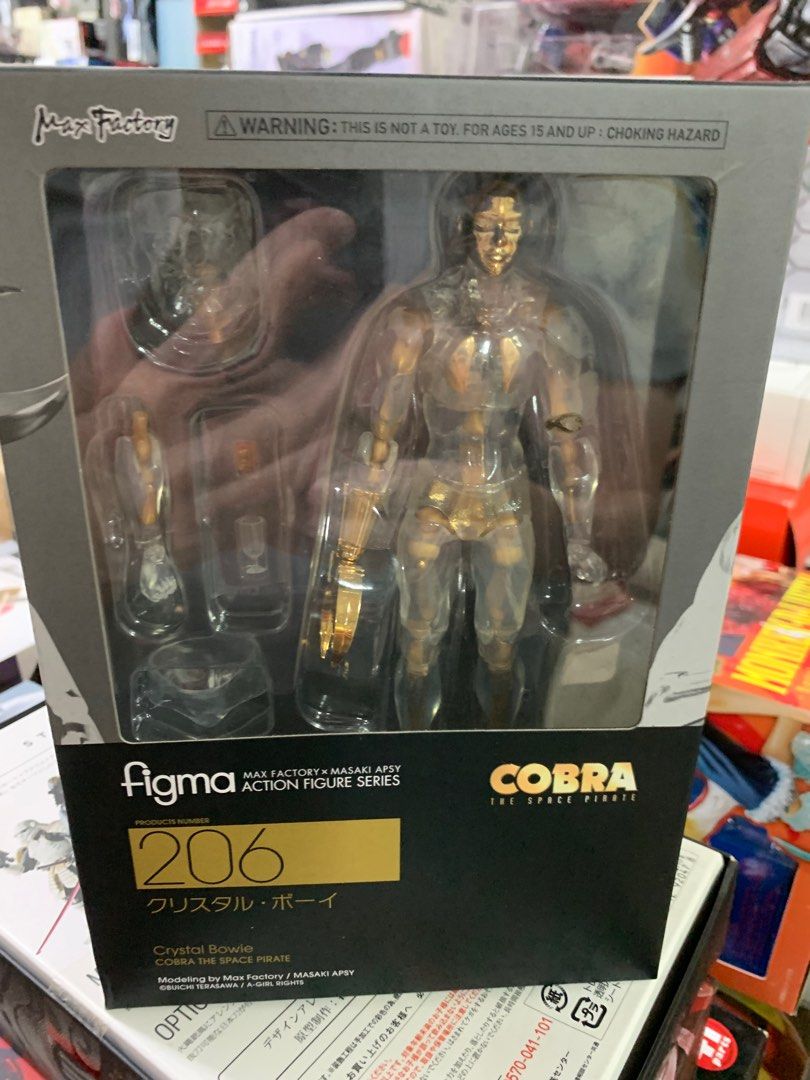 COBRA Figurine Crystal Bowie Figma Max Factory