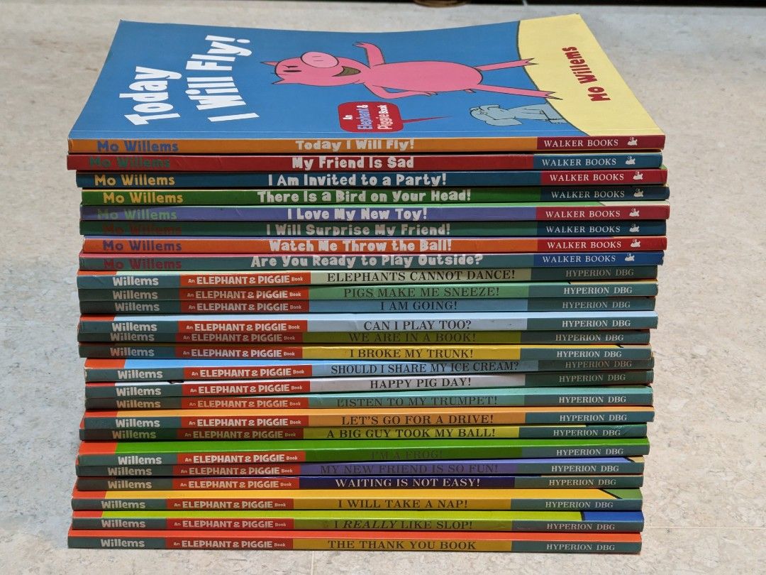 Elephant & Piggie by Mo Willems Complete 25 book set, Hobbies & Toys