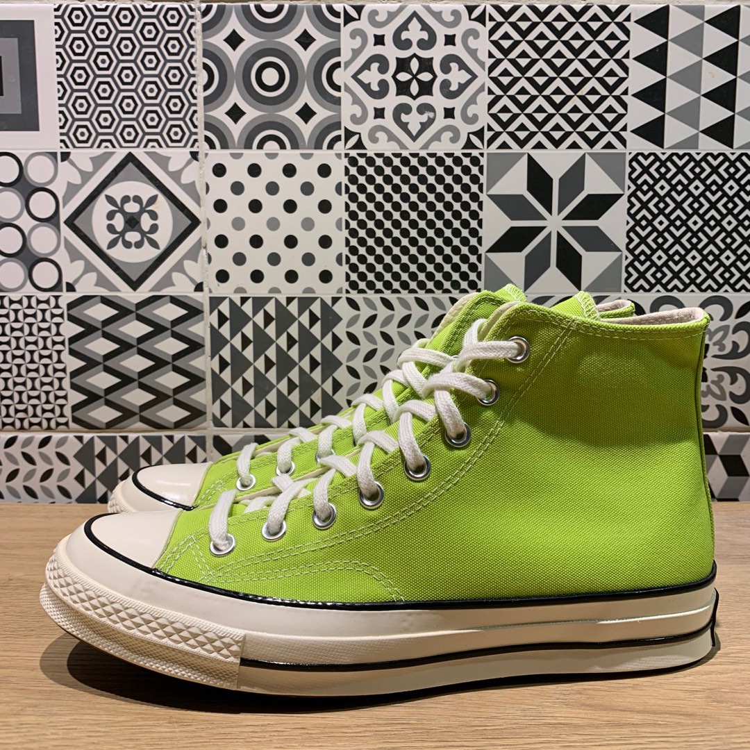 CONVERSE CHUCK TAYLOR 70s HI LIME TWIST