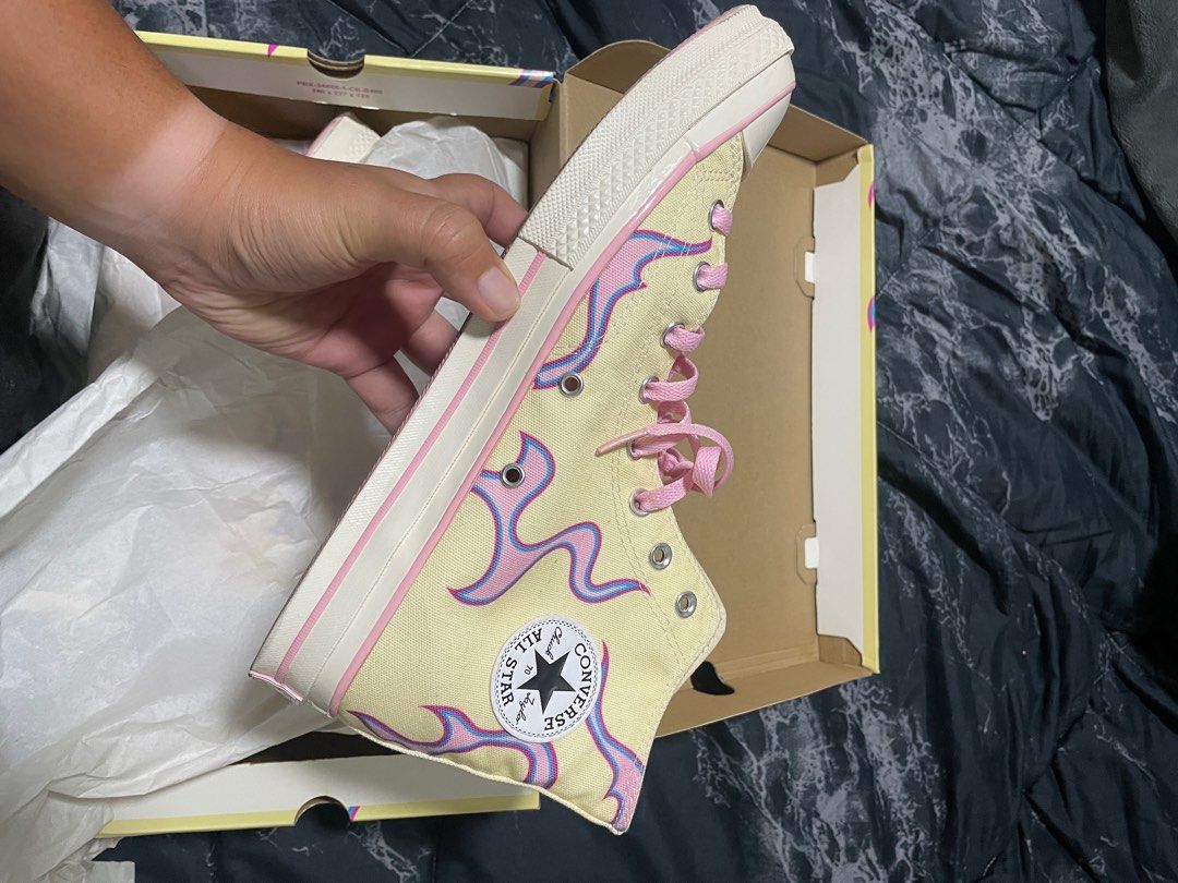 Converse Golf Le Fleur x Chuck 70 High Flame Pastel Yellow