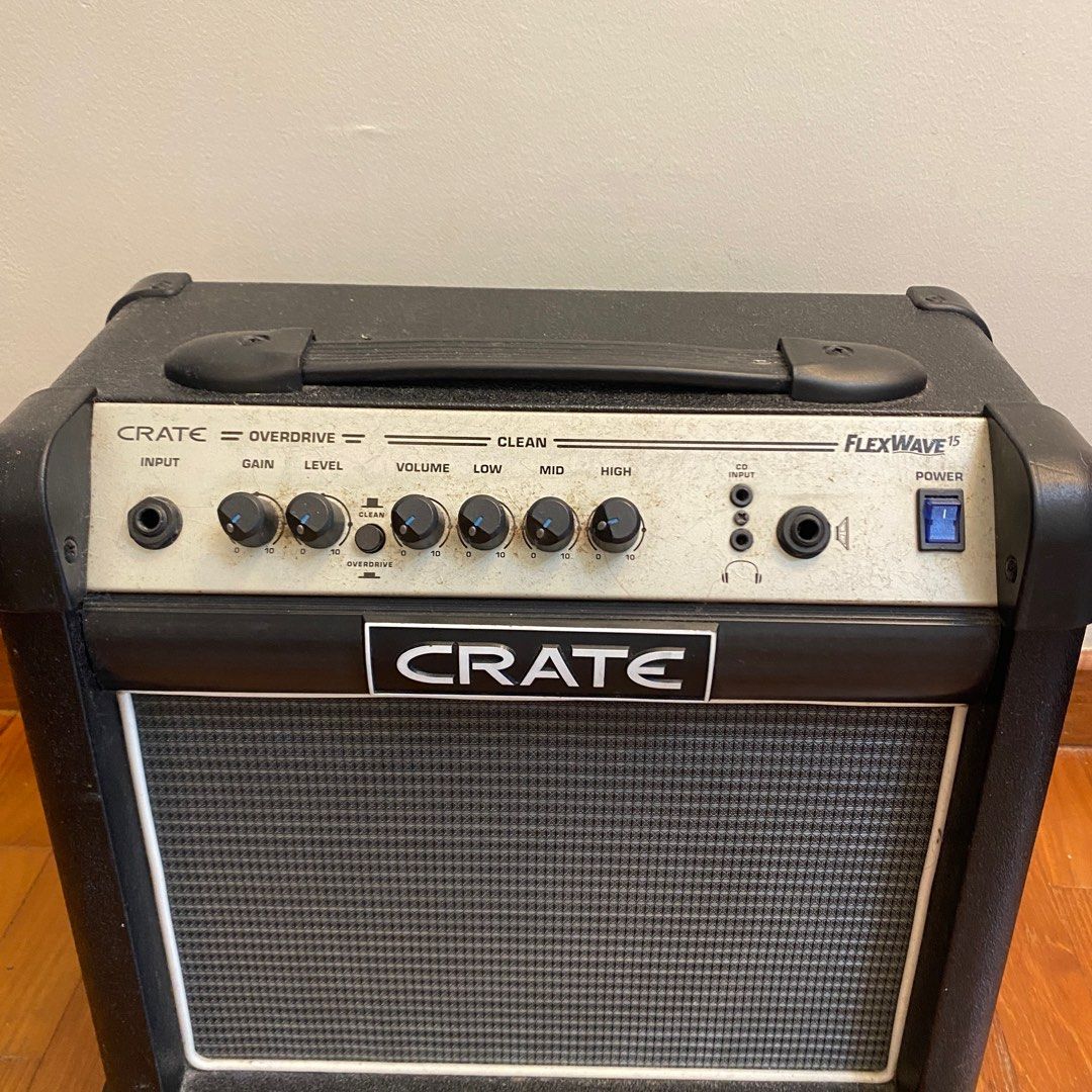 Crate FlexWave Guitar Amplifier including Overdrive features, Audio