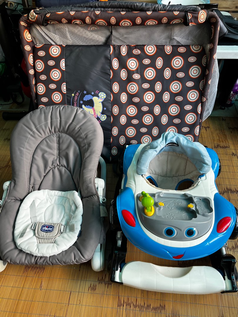 Crib, Reclining Rocker, Walker/Rocker Bundle, Babies & Kids, Baby
