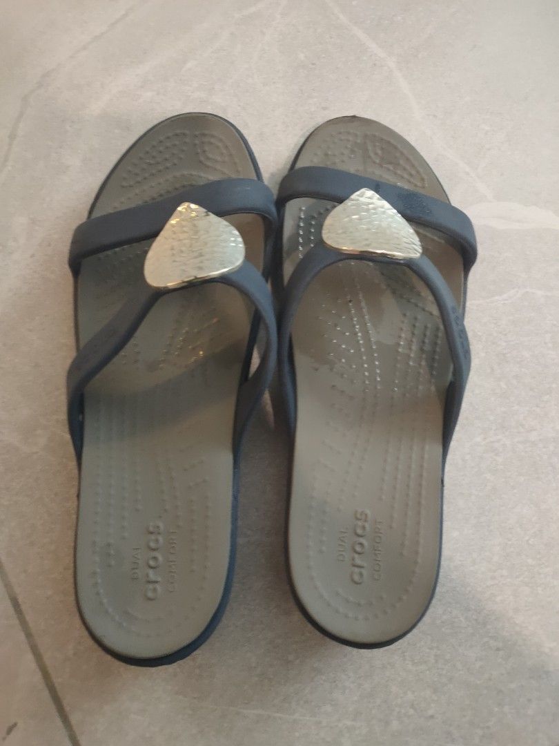 Dual crocs comfort sandals on sale