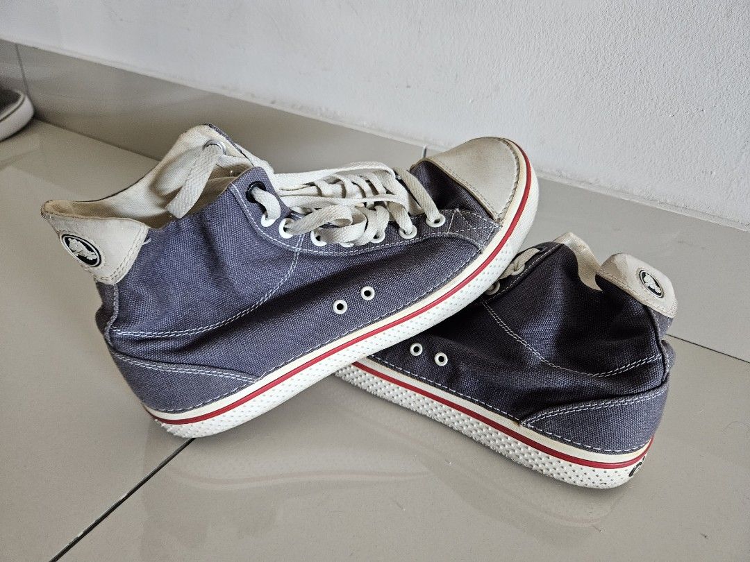 Crocs high top sneakers shop